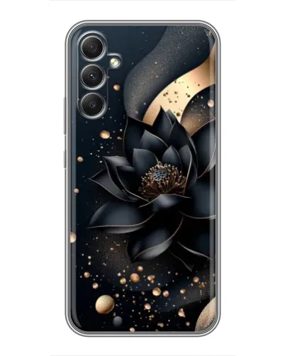Чехол для Samsung Galaxy A34 с картинкой «Черный лотос» Чехол для Samsung Galaxy A34 с картинкой «Черный лотос»