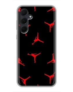 Чехол для Samsung Galaxy A35 (5G) с картинкой «Jordan Red Pattern» Чехол для Samsung Galaxy A35 (5G) с картинкой «Jordan Red Pattern»