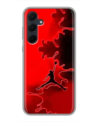 Чехол для Samsung Galaxy A35 (5G) с картинкой «Jordan Red Smoke» Чехол для Samsung Galaxy A35 (5G) с картинкой «Jordan Red Smoke»