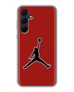 Чехол для Samsung Galaxy A35 (5G) с картинкой «Jordan Red Back» Чехол для Samsung Galaxy A35 (5G) с картинкой «Jordan Red Back»