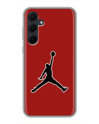Чехол для Samsung Galaxy A35 (5G) с картинкой «Jordan Red Back» Чехол для Samsung Galaxy A35 (5G) с картинкой «Jordan Red Back»
