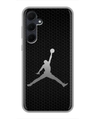 Чехол для Samsung Galaxy A35 (5G) с картинкой «Jordan Dark Carbon» Чехол для Samsung Galaxy A35 (5G) с картинкой «Jordan Dark Carbon»