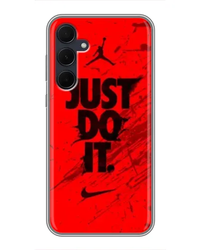 Чехол для Samsung Galaxy A35 (5G) с картинкой «Nike Just Do It» Чехол для Samsung Galaxy A35 (5G) с картинкой «Nike Just Do It»