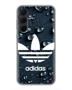 Чехол для Samsung Galaxy A35 (5G) с картинкой «Adidas Trefoil Blue» Чехол для Samsung Galaxy A35 (5G) с картинкой «Adidas Trefoil Blue»