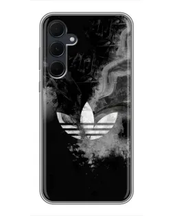 Чехол для Samsung Galaxy A35 (5G) с картинкой «Абстрактный дым Adidas» Чехол для Samsung Galaxy A35 (5G) с картинкой «Абстрактный дым Adidas»