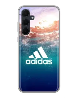Чехол для Samsung Galaxy A35 (5G) с картинкой «Океанская глубина адидас» Чехол для Samsung Galaxy A35 (5G) с картинкой «Океанская глубина адидас»