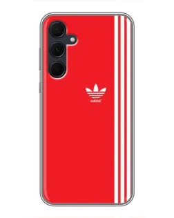 Чехол для Samsung Galaxy A35 (5G) с картинкой «Красный минимализм Adidas» Чехол для Samsung Galaxy A35 (5G) с картинкой «Красный минимализм Adidas»