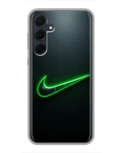 Чехол для Samsung Galaxy A35 (5G) с картинкой «Неоновый контур Nike» Чехол для Samsung Galaxy A35 (5G) с картинкой «Неоновый контур Nike»