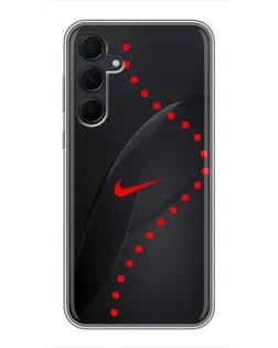 Чехол для Samsung Galaxy A35 (5G) с картинкой «Абстрактный дизайн Nike» Чехол для Samsung Galaxy A35 (5G) с картинкой «Абстрактный дизайн Nike»