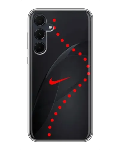 Чехол для Samsung Galaxy A35 (5G) с картинкой «Абстрактный дизайн Nike» Чехол для Samsung Galaxy A35 (5G) с картинкой «Абстрактный дизайн Nike»