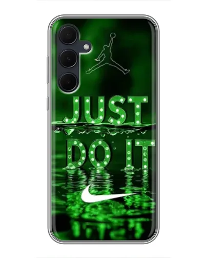 Чехол для Samsung Galaxy A35 (5G) с картинкой «Зеленый неоновый Nike» Чехол для Samsung Galaxy A35 (5G) с картинкой «Зеленый неоновый Nike»