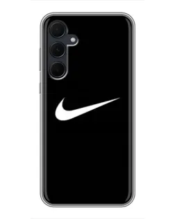 Чехол для Samsung Galaxy A35 (5G) с картинкой «Минималистический Найк» Чехол для Samsung Galaxy A35 (5G) с картинкой «Минималистический Найк»