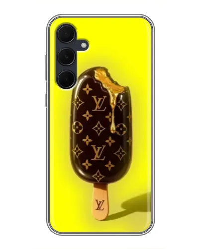Чехол для Samsung Galaxy A35 (5G) с картинкой «Мороженое от LV» Чехол для Samsung Galaxy A35 (5G) с картинкой «Мороженое от LV»
