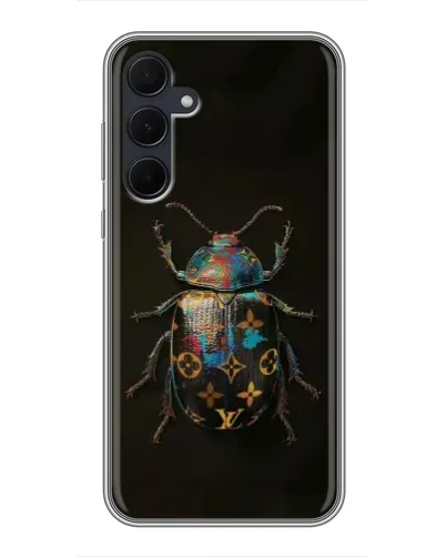 Чехол для Samsung Galaxy A35 (5G) с картинкой «LV — мраморный принт» Чехол для Samsung Galaxy A35 (5G) с картинкой «LV — мраморный принт»