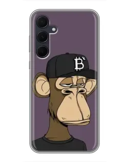 Чехол для Samsung Galaxy A35 (5G) с картинкой «Bored Ape в кепке» Чехол для Samsung Galaxy A35 (5G) с картинкой «Bored Ape в кепке»