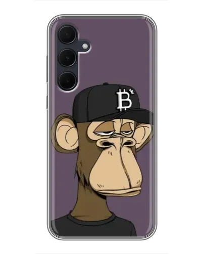 Чехол для Samsung Galaxy A35 (5G) с картинкой «Bored Ape в кепке» Чехол для Samsung Galaxy A35 (5G) с картинкой «Bored Ape в кепке»