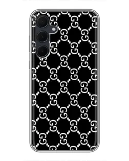 Чехол для Samsung Galaxy A35 (5G) с картинкой «Gucci — сетчатый паттерн» Чехол для Samsung Galaxy A35 (5G) с картинкой «Gucci — сетчатый паттерн»