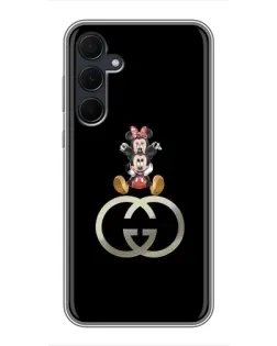 Чехол для Samsung Galaxy A35 (5G) с картинкой «Минни Маус на лого» Чехол для Samsung Galaxy A35 (5G) с картинкой «Минни Маус на лого»