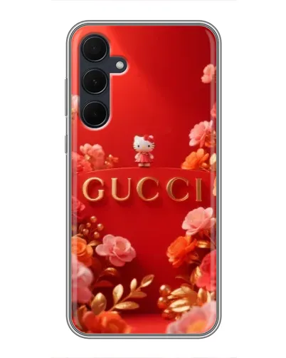 Чехол для Samsung Galaxy A35 (5G) с картинкой «Gucci — золотой сад»