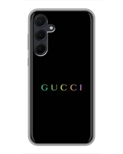 Чехол для Samsung Galaxy A35 (5G) с картинкой «Gucci — неоновый минимализм» Чехол для Samsung Galaxy A35 (5G) с картинкой «Gucci — неоновый минимализм»