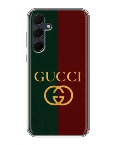 Чехол для Samsung Galaxy A35 (5G) с картинкой «Gucci — темно-зеленый градиент» Чехол для Samsung Galaxy A35 (5G) с картинкой «Gucci — темно-зеленый градиент»