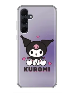 Чехол для Samsung Galaxy A35 (5G) с картинкой «Kuromi — фиолетовый арт» Чехол для Samsung Galaxy A35 (5G) с картинкой «Kuromi — фиолетовый арт»