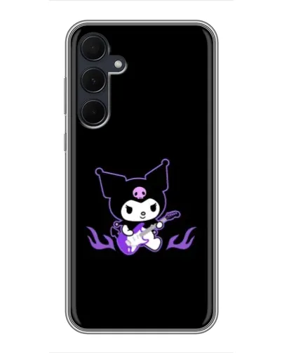 Чехол для Samsung Galaxy A35 (5G) с картинкой «Электрическая Kuromi» Чехол для Samsung Galaxy A35 (5G) с картинкой «Электрическая Kuromi»