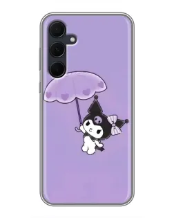 Чехол для Samsung Galaxy A35 (5G) с картинкой «Kuromi с зонтиком» Чехол для Samsung Galaxy A35 (5G) с картинкой «Kuromi с зонтиком»