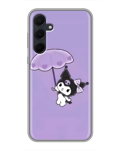 Чехол для Samsung Galaxy A35 (5G) с картинкой «Kuromi с зонтиком» Чехол для Samsung Galaxy A35 (5G) с картинкой «Kuromi с зонтиком»