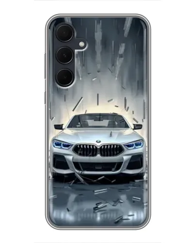 Чехол для Samsung Galaxy A35 (5G) с картинкой «BMW в свете фар» Чехол для Samsung Galaxy A35 (5G) с картинкой «BMW в свете фар»