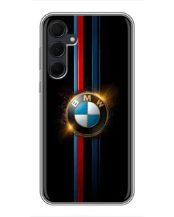 Чехол для Samsung Galaxy A35 (5G) с картинкой «BMW M-Power неон»