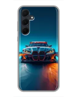 Чехол для Samsung Galaxy A35 (5G) с картинкой «BMW — огни неона» Чехол для Samsung Galaxy A35 (5G) с картинкой «BMW — огни неона»