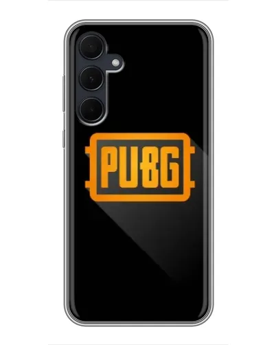 Чехол для Samsung Galaxy A35 (5G) с картинкой «PUBG — рамка лого» Чехол для Samsung Galaxy A35 (5G) с картинкой «PUBG — рамка лого»