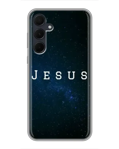 Чехол для Samsung Galaxy A35 (5G) с картинкой «Звездное небо Jesus»