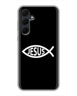 Чехол для Samsung Galaxy A35 (5G) с картинкой «Классический Jesus»