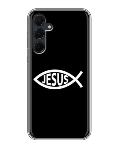 Чехол для Samsung Galaxy A35 (5G) с картинкой «Классический Jesus»