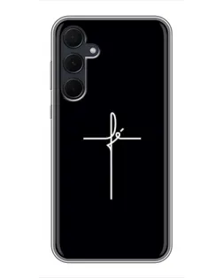 Чехол для Samsung Galaxy A35 (5G) с картинкой «Тонкий крест» Чехол для Samsung Galaxy A35 (5G) с картинкой «Тонкий крест»
