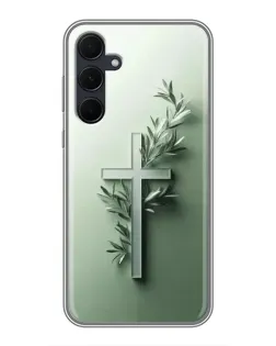 Чехол для Samsung Galaxy A35 (5G) с картинкой «Оливковая ветвь» Чехол для Samsung Galaxy A35 (5G) с картинкой «Оливковая ветвь»