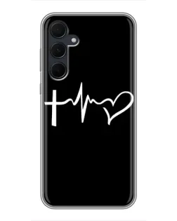 Чехол для Samsung Galaxy A35 (5G) с картинкой «Пульс веры» Чехол для Samsung Galaxy A35 (5G) с картинкой «Пульс веры»