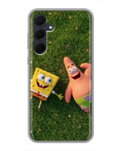 Чехол для Samsung Galaxy A35 (5G) с картинкой «Друзья на лужайке» Чехол для Samsung Galaxy A35 (5G) с картинкой «Друзья на лужайке»