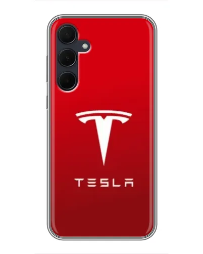 Чехол для Samsung Galaxy A35 (5G) с картинкой «Tesla Red Classic»