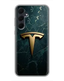 Чехол для Samsung Galaxy A35 (5G) с картинкой «Мраморная Tesla Gold» Чехол для Samsung Galaxy A35 (5G) с картинкой «Мраморная Tesla Gold»