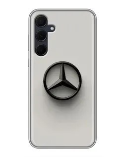 Чехол для Samsung Galaxy A35 (5G) с картинкой «Mercedes Maybach стиль»