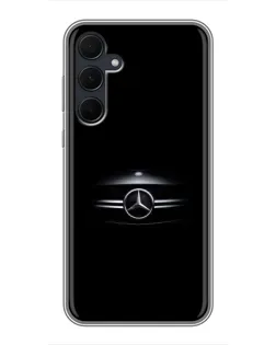 Чехол для Samsung Galaxy A35 (5G) с картинкой «Mercedes — абстрактные линии»