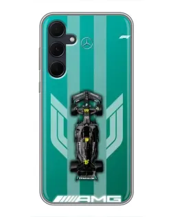 Чехол для Samsung Galaxy A35 (5G) с картинкой «Mercedes AMG Petronas»
