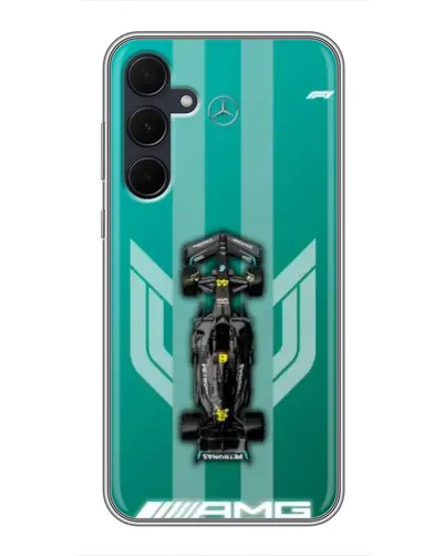 Чехол для Samsung Galaxy A35 (5G) с картинкой «Mercedes AMG Petronas»