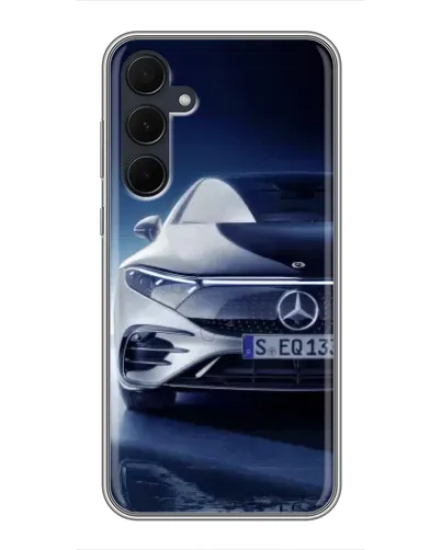 Чехол для Samsung Galaxy A35 (5G) с картинкой «Mercedes EQ — будущее»