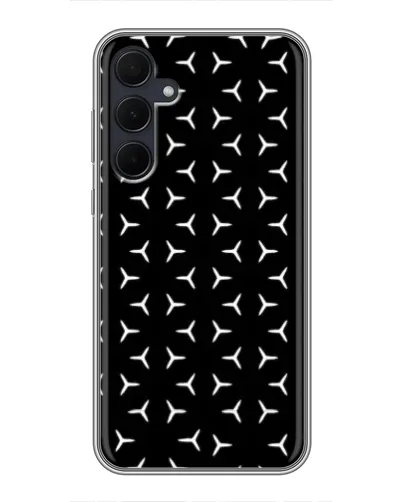 Чехол для Samsung Galaxy A35 (5G) с картинкой «Mercedes паттерн звезд» Чехол для Samsung Galaxy A35 (5G) с картинкой «Mercedes паттерн звезд»
