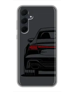 Чехол для Samsung Galaxy A35 (5G) с картинкой «Задняя часть Audi — арт»