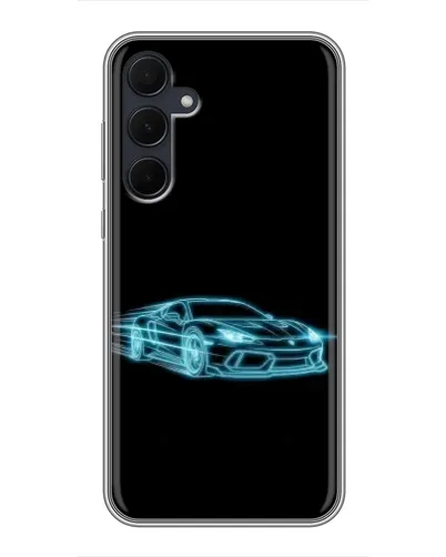 Чехол для Samsung Galaxy A35 (5G) с картинкой «Неоновый контур Lamborghini» Чехол для Samsung Galaxy A35 (5G) с картинкой «Неоновый контур Lamborghini»